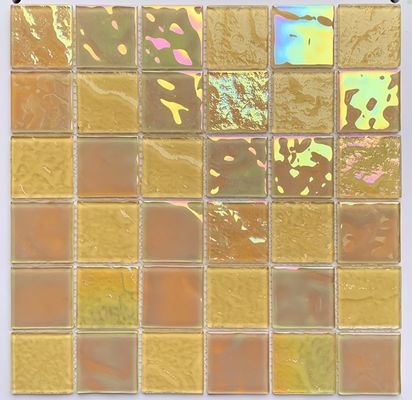 Mosaïque de salle d'occasion 300*300*8mm pour piscine Porcelaine mixte design dauphin