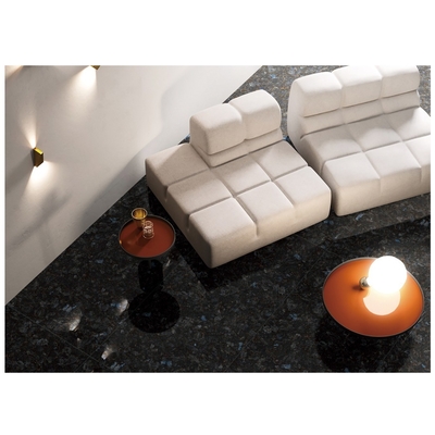Matériau de construction Carreaux de sol noirs et rouillés de style moderne Carreaux vitrifiés en porcelaine
