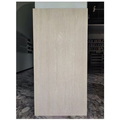 600*1200 Carreaux de sol vitrés en travertin de luxe pour le salon Villa mur de cuisine