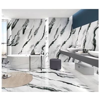 Carreaux en céramique 60x120 en noir et blanc pour la décoration de la maison