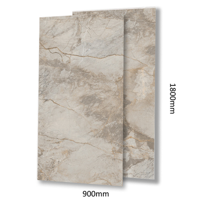 Carreaux de porcelaine de mur et de sol 90x90 Dernière conception en gris Famille de couleurs pour l'intérieur