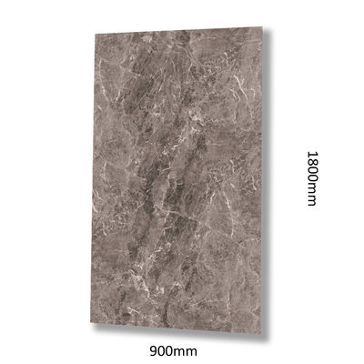 Carreaux vitrifiés de couleur sable pour les revêtements muraux extérieurs de 900x1800 mm Taille et technique