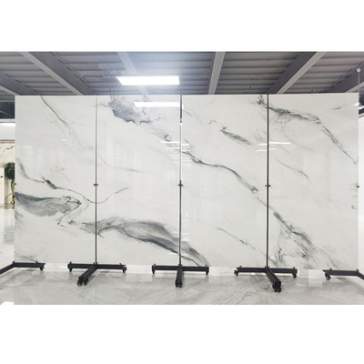 Moderne et classique style 1200x2400 Carrara blanc marbre dalle de porcelaine pour les maisons