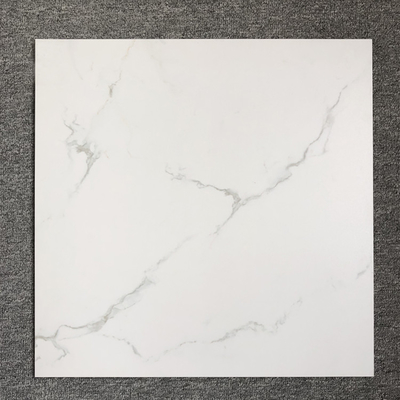 Des briques en pierre de cristal blanche, blanche, carrara, gris, marbre de Foshan, 24x24