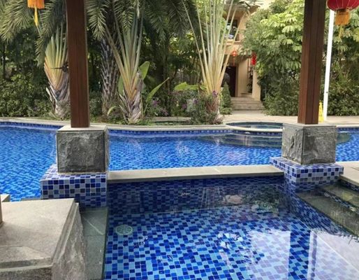 Mosaïque en porcelaine de piscine et salle de bain 300*300*8 mm pour la décoration ou l'occasion de la pièce