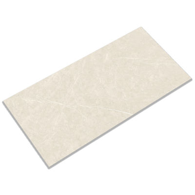 Carreaux de porcelaine poli de qualité 60x120 AAA dans la famille de couleurs orange/blanc/gris classique