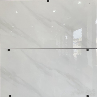 Foshan 300x600 mm Carreaux de mur de salle de bain en céramique vitrée blanche Impression jet d'encre Brillante