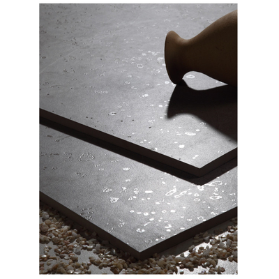 Planchers en marbre en porcelaine en tissu de cuisine en carreaux avec bordures 600x600