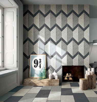 Carreaux en ardoise mate 60x60 Luxe pour le patio et la porcelaine décorative extérieure