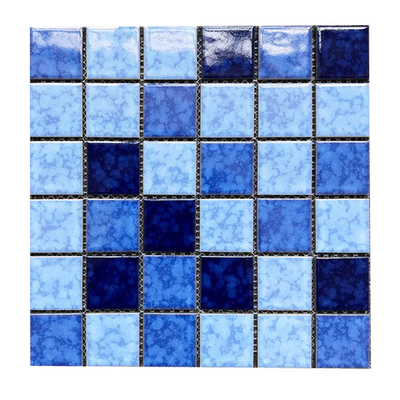 Matériau de construction Carreaux de piscine non glissants en céramique vitrée pour l'extérieur