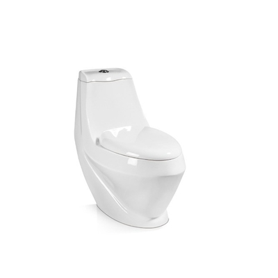 Toilette en céramique en une pièce pour salle de bain