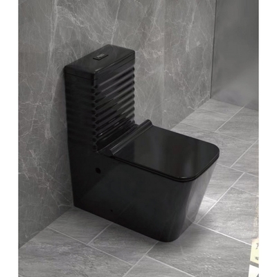 Toilette allongée à siphon de luxe pour le marché sud-américain
