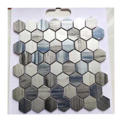 Carreaux métalliques de mosaïque pour les murs de salle de bain avec fonction résistant aux acides et à l'usure