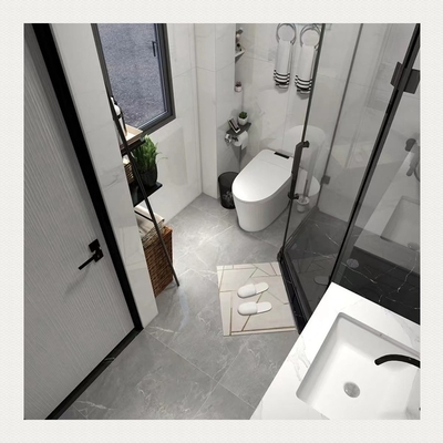Carreaux de sol de balcon rustique entrepôt de stock 30x30cm Carreaux céramiques avec accents