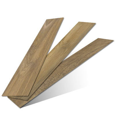 Matériau de construction Porcelanato Carreaux vitrifiés avec conception de carreaux de finition en bois antidérapant
