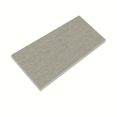 Carreaux vitrés 20 mm antidérapants gris clair mat vitrifié Carreaux de sol en pierre de porcelaine rugueuse