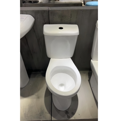 Toilette en céramique moderne WC 680x370x830mm Deux pièces S-Trap Monture au sol ensemble de toilettes debout