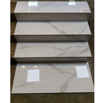600*1200 Plancher de villa en marbre blanc avec une dalle en céramique