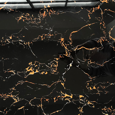 600x600mm carreaux de porcelaine vitrée en noir pour VWIN Foshan revêtement de sol en céramique