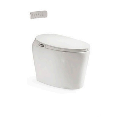 110v salle de bain en céramique automatique toilette auto-nettoyage public Smart Sensor de chasse d'eau électrique intelligent évier de toilette
